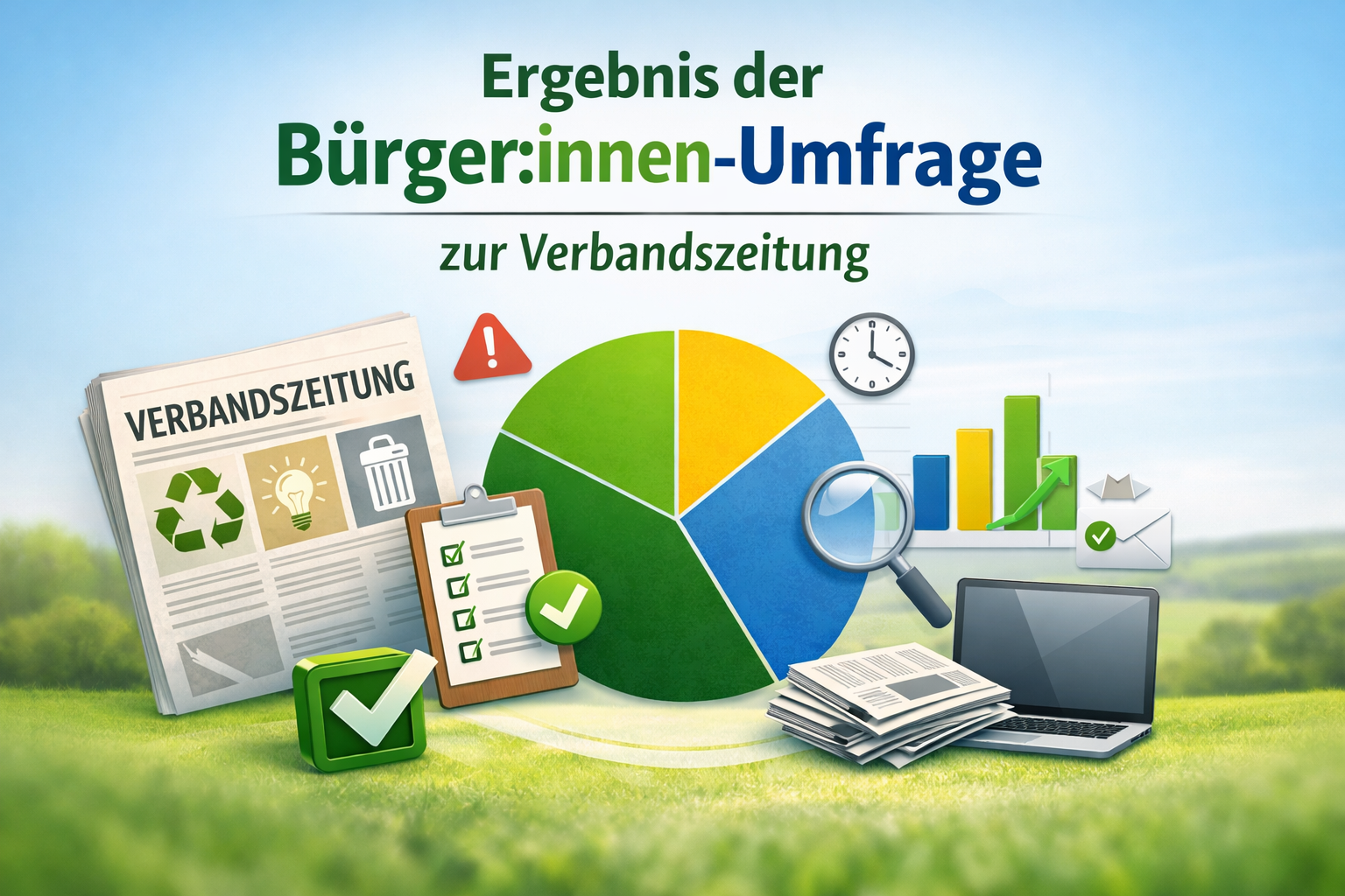 Umfrage zur Verbandszeitung